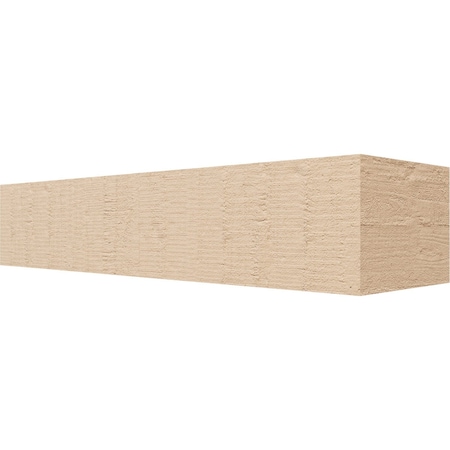 Ekena Millwork 6in. W x 4in. H x 20in. L Block Woodgrain TimberThane Rafter Tail, Primed Tan RFTUR06X04X20BLKRCPR